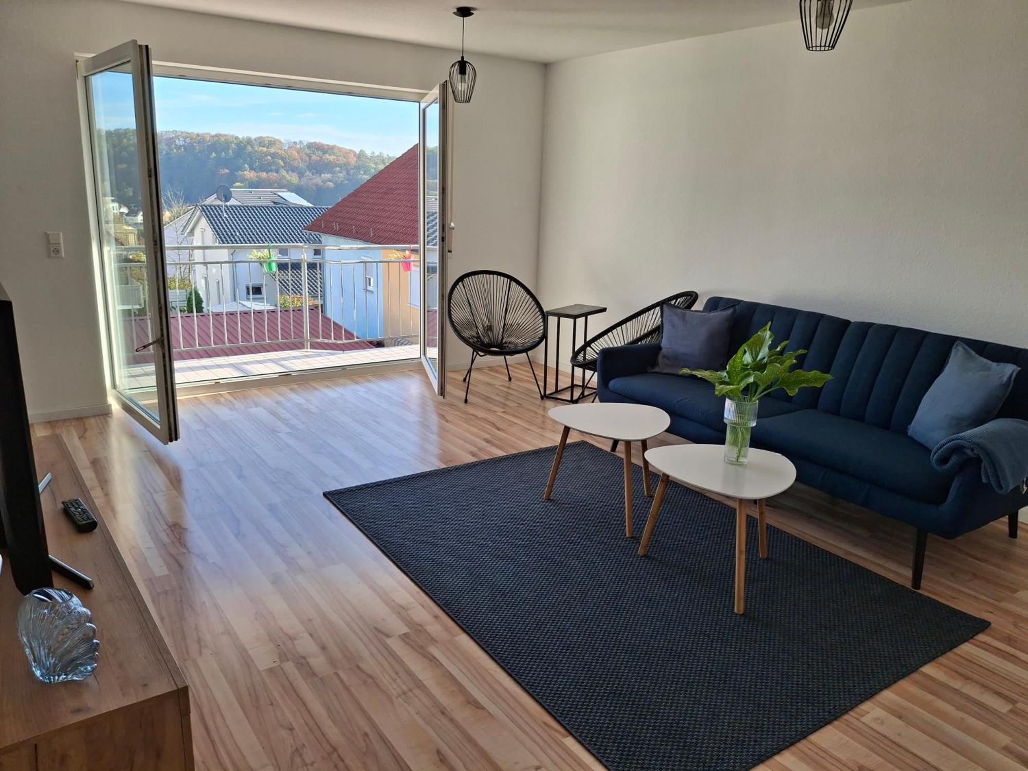 Schoene Wohnung Mit Balkon Stockach Kültér fotó